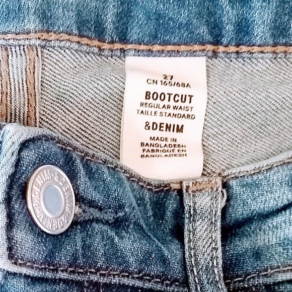 BOOT CUT JEANS WOMEN Size 27 - Picture 10 of 10